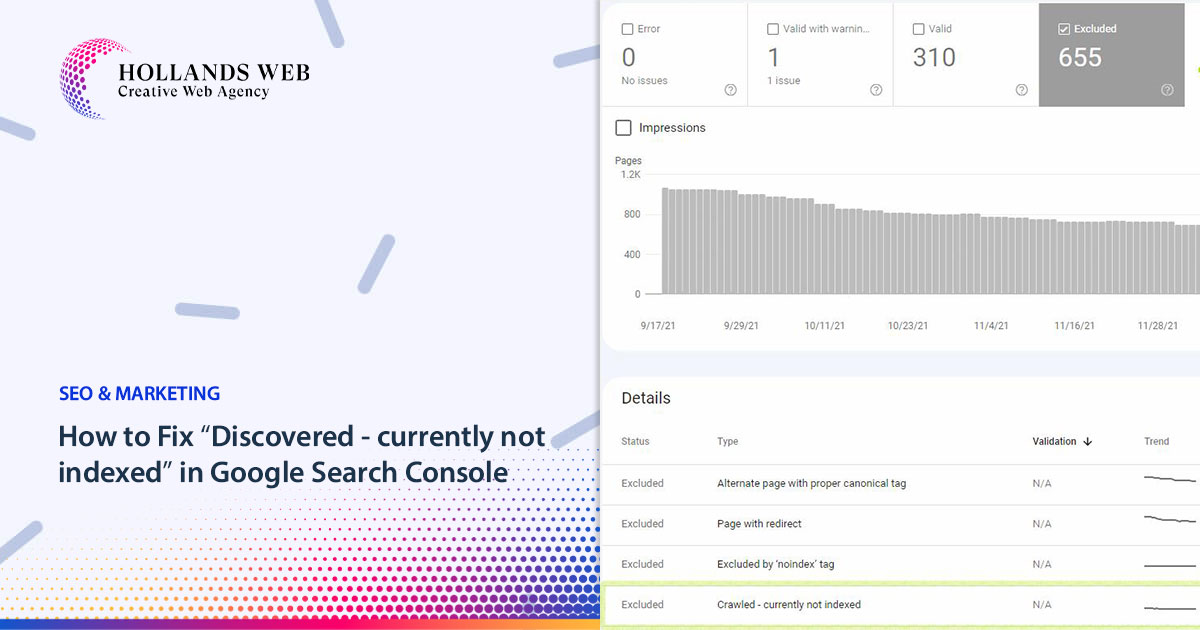 How to Fix “Discovered - currently not indexed” in Google Search Console