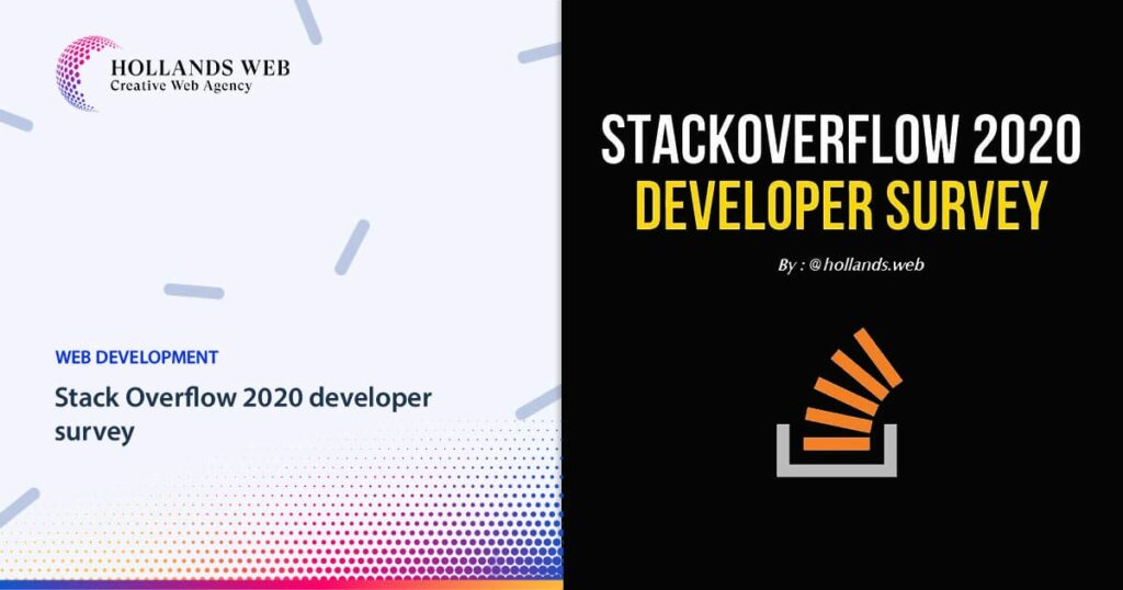 Stack Overflow 2020 developer survey