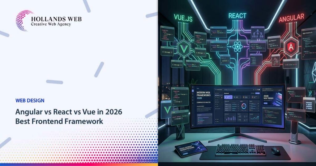 Angular vs React vs Vue 2026