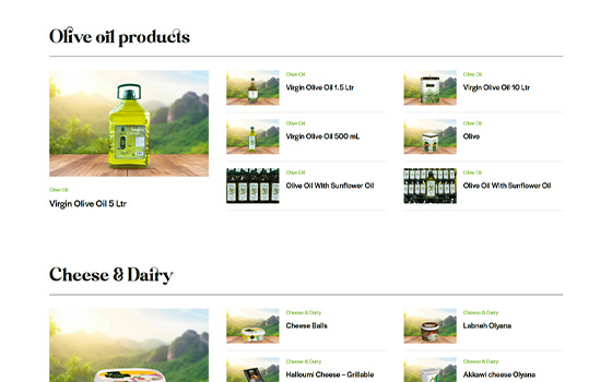 Olyana product page